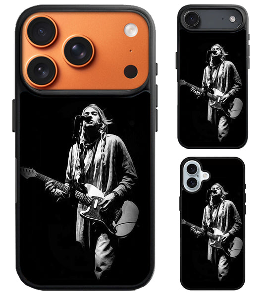 Kurt Cobain Cool iPhone Air | iPhone 17 | 17 Pro | 17 Pro Max Case