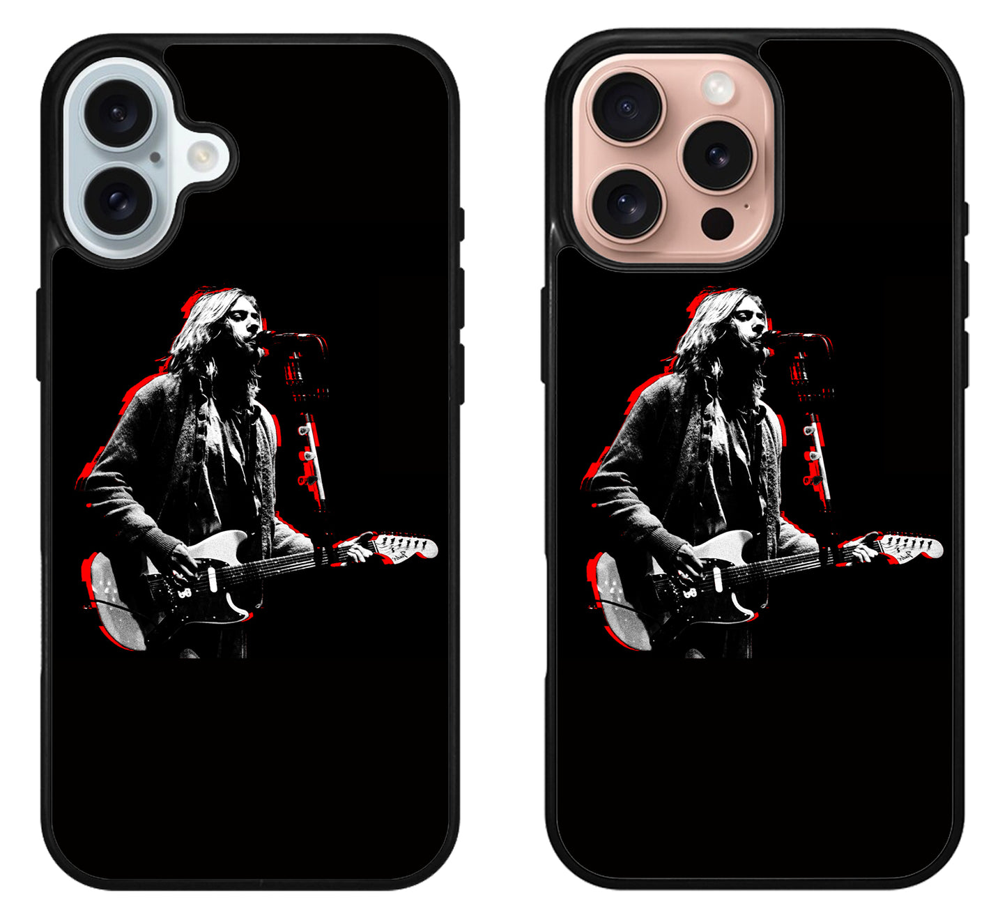 Kurt Cobain Stylish iPhone 16 | 16 Plus | 16 Pro | 16 Pro Max Case