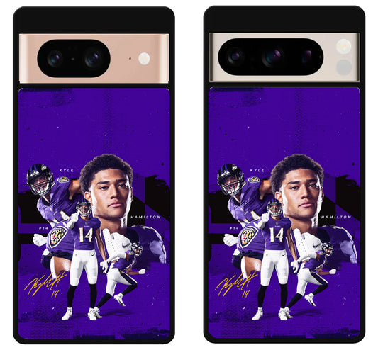 Kyle Hamilton Baltimore Ravens Google Pixel 8 | 8 Pro Case