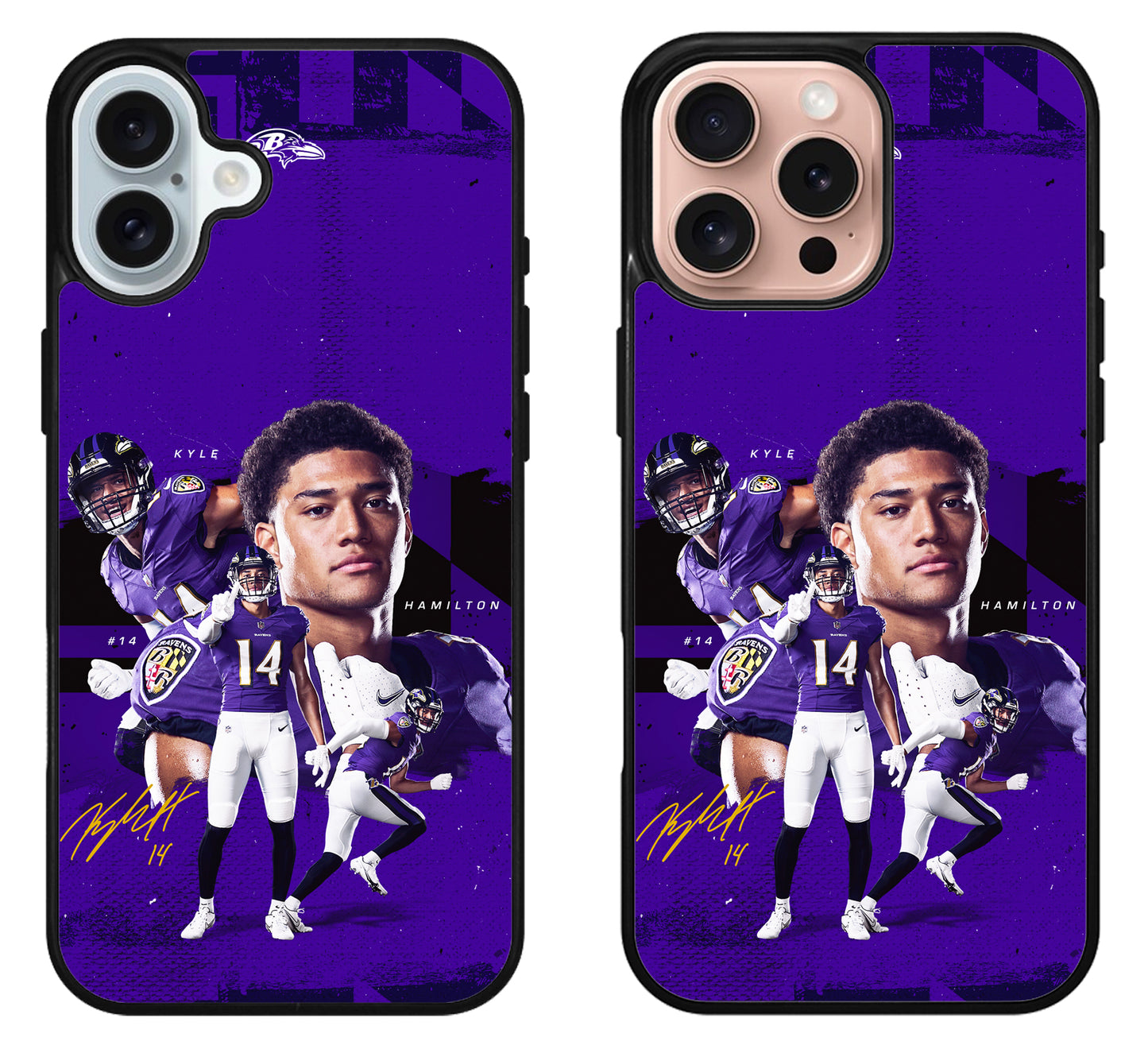 Kyle Hamilton Baltimore Ravens iPhone 16 | 16 Plus | 16 Pro | 16 Pro Max Case