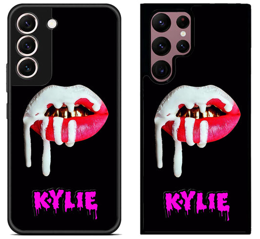 Kylie Jenner Lips Black Samsung Galaxy S22 | S22+ | S22 Ultra Case