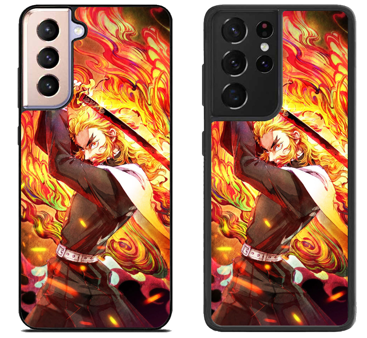 Kyojuro Rengoku Demon Slayer Anime Samsung Galaxy S21 | S21 FE | S21+ | S21 Ultra Case