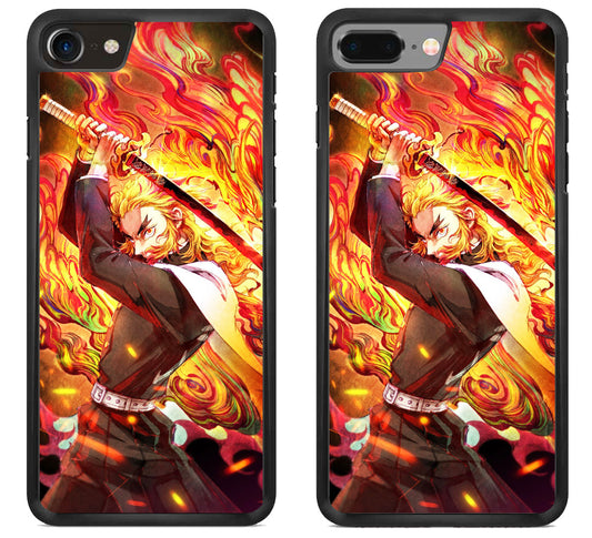 Kyojuro Rengoku Demon Slayer Anime iPhone 8 | 8 Plus Case