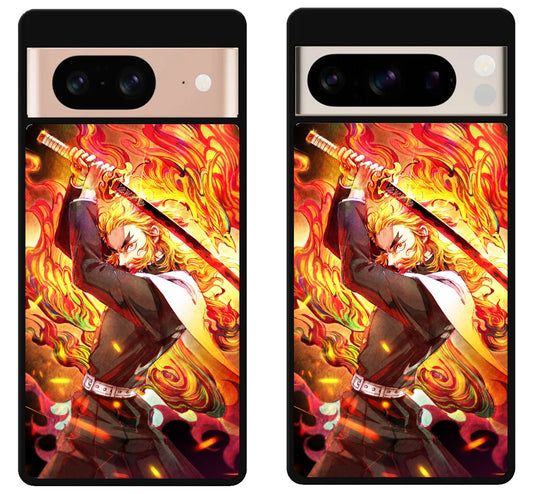 Kyojuro Rengoku Demon Slayer Anime Google Pixel 8 | 8 Pro Case