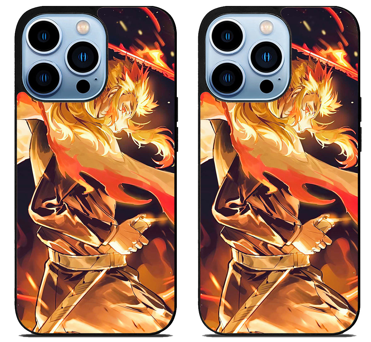 Kyojuro Rengoku Demon Slayer iPhone 15 Pro | iPhone 15 Pro Max Case