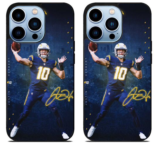 LA Charger Justin Herbert Cool iPhone 15 Pro | iPhone 15 Pro Max Case