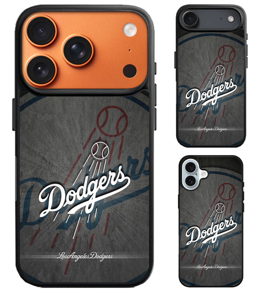 LA Dodgers Background iPhone Air | iPhone 17 | 17 Pro | 17 Pro Max Case