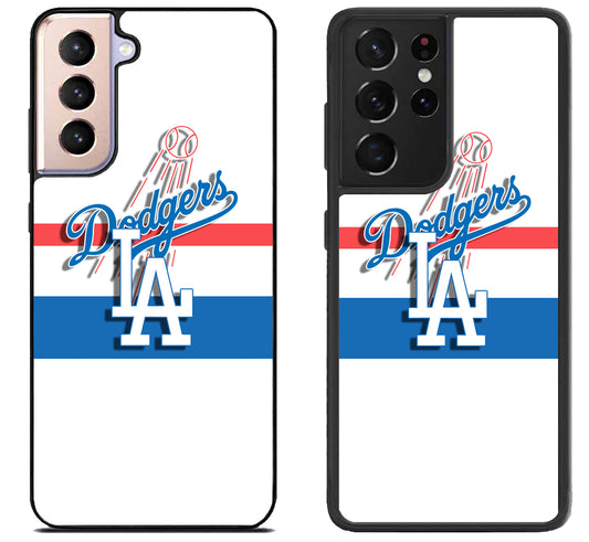 LA Dodgers Logo Samsung Galaxy S21 | S21 FE | S21+ | S21 Ultra Case