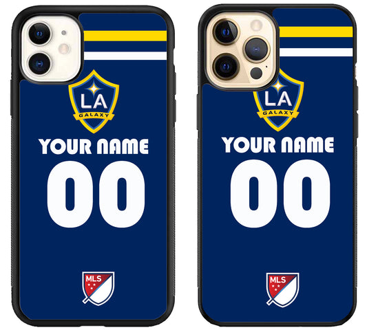 Custom Personalized LA Galaxy MLS iPhone 12 | 12 Mini | 12 Pro | 12 Pro Max Case