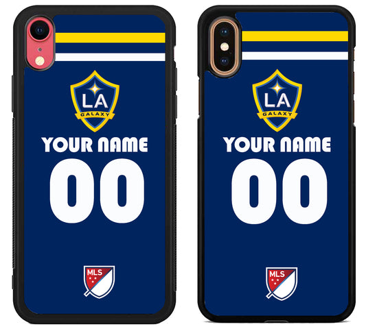 Custom Personalized LA Galaxy MLS iPhone X | Xs | Xr | Xs Max Case