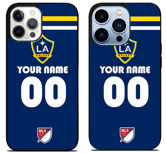 Custom Personalized LA Galaxy MLS iPhone 15 Pro | iPhone 15 Pro Max Case
