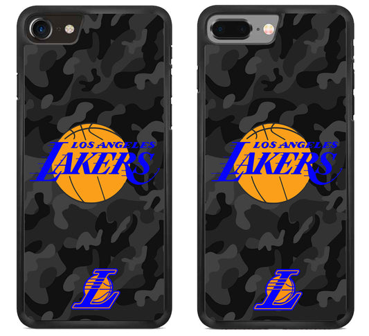 LA Lakers Black Camo iPhone 8 | 8 Plus Case