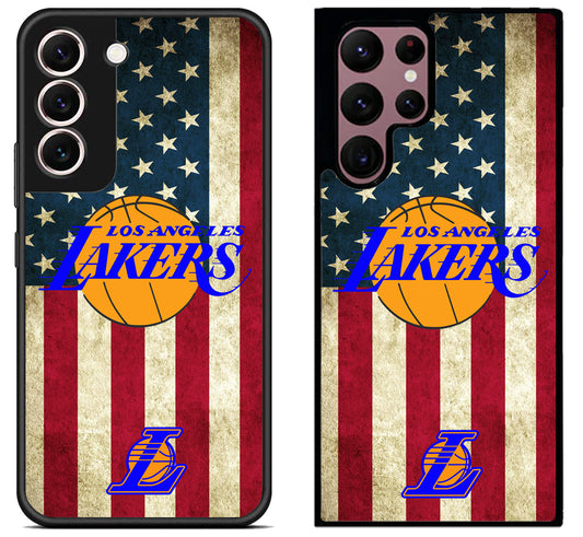 LA Lakers US Flag Samsung Galaxy S22 | S22+ | S22 Ultra Case