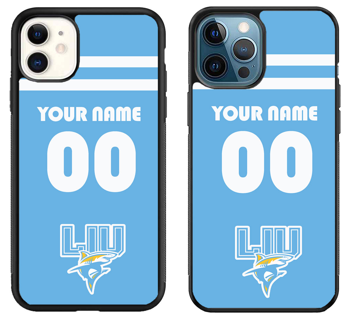 Custom Personalized LIU Sharks iPhone 11 | 11 Pro | 11 Pro Max Case