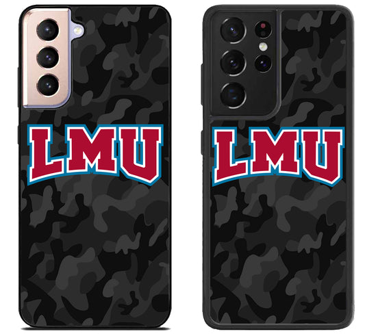LMU Loyola Marymount University Lions Camo Samsung Galaxy S21 | S21 FE | S21+ | S21 Ultra Case
