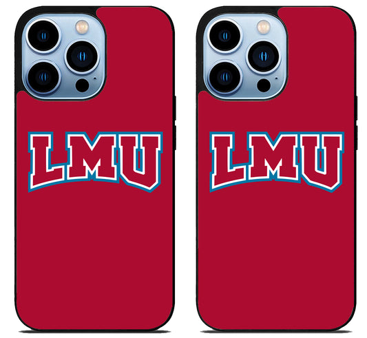 LMU Loyola Marymount University Lions Red iPhone 15 Pro | iPhone 15 Pro Max Case