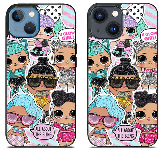 LOL Surprise Glow Girls iPhone 15 | iPhone 15 Plus Case