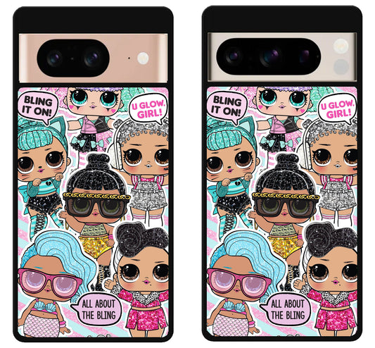 LOL Surprise Glow Girls Google Pixel 8 | 8 Pro Case