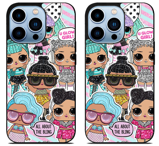 LOL Surprise Glow Girls iPhone 15 Pro | iPhone 15 Pro Max Case