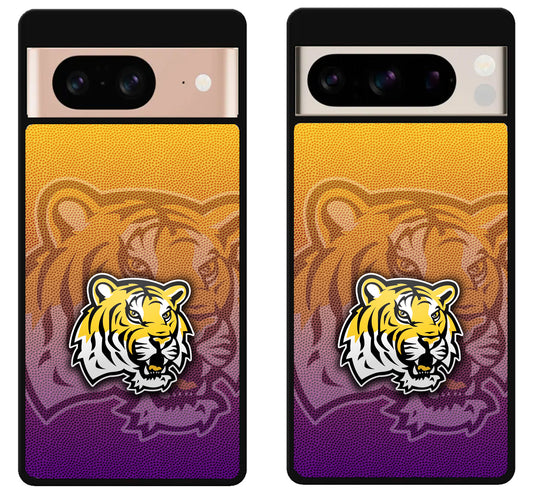 LSU Tigers Background Google Pixel 8 | 8 Pro Case