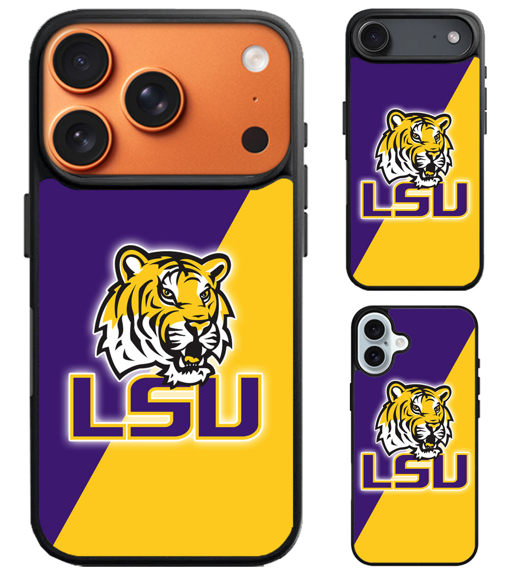 LSU Tigers Football iPhone Air | iPhone 17 | 17 Pro | 17 Pro Max Case