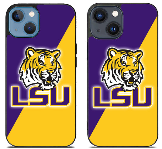 LSU Tigers Logo iPhone 15 | iPhone 15 Plus Case