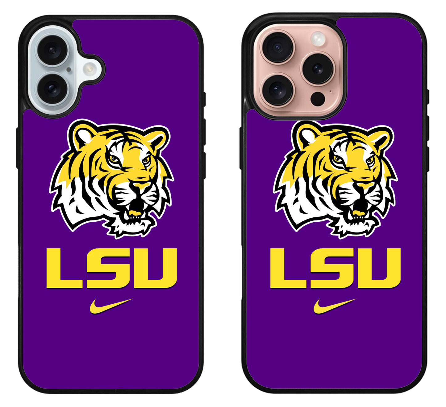 LSU Tigers Logo iPhone 16 | 16 Plus | 16 Pro | 16 Pro Max Case
