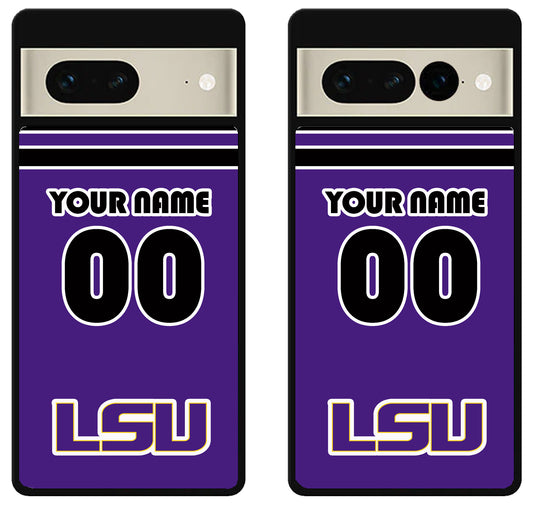 Custom Personalized LSU Tigers Google Pixel 7 | 7 Pro Case