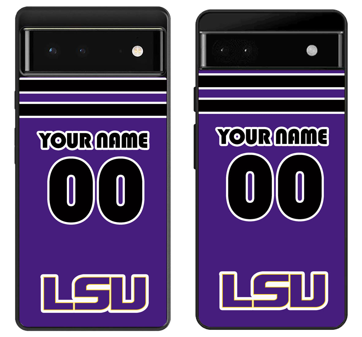 Custom Personalized LSU Tigers Google Pixel 6 | 6A | 6 Pro Case