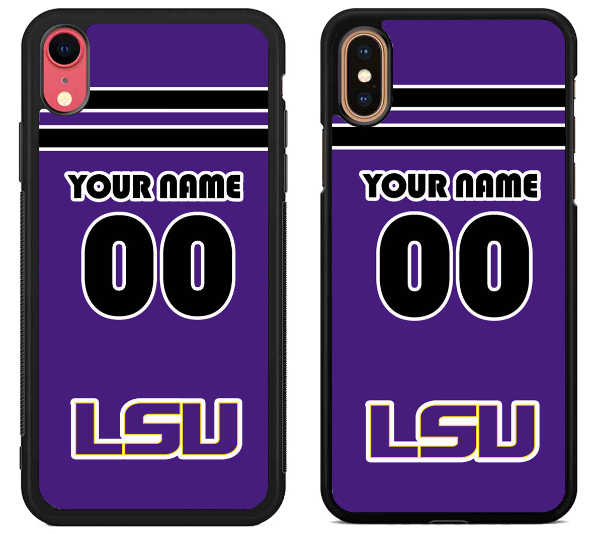 Custom Personalized LSU Tigers iPhone X | Xs | Xr | Xs Max Case