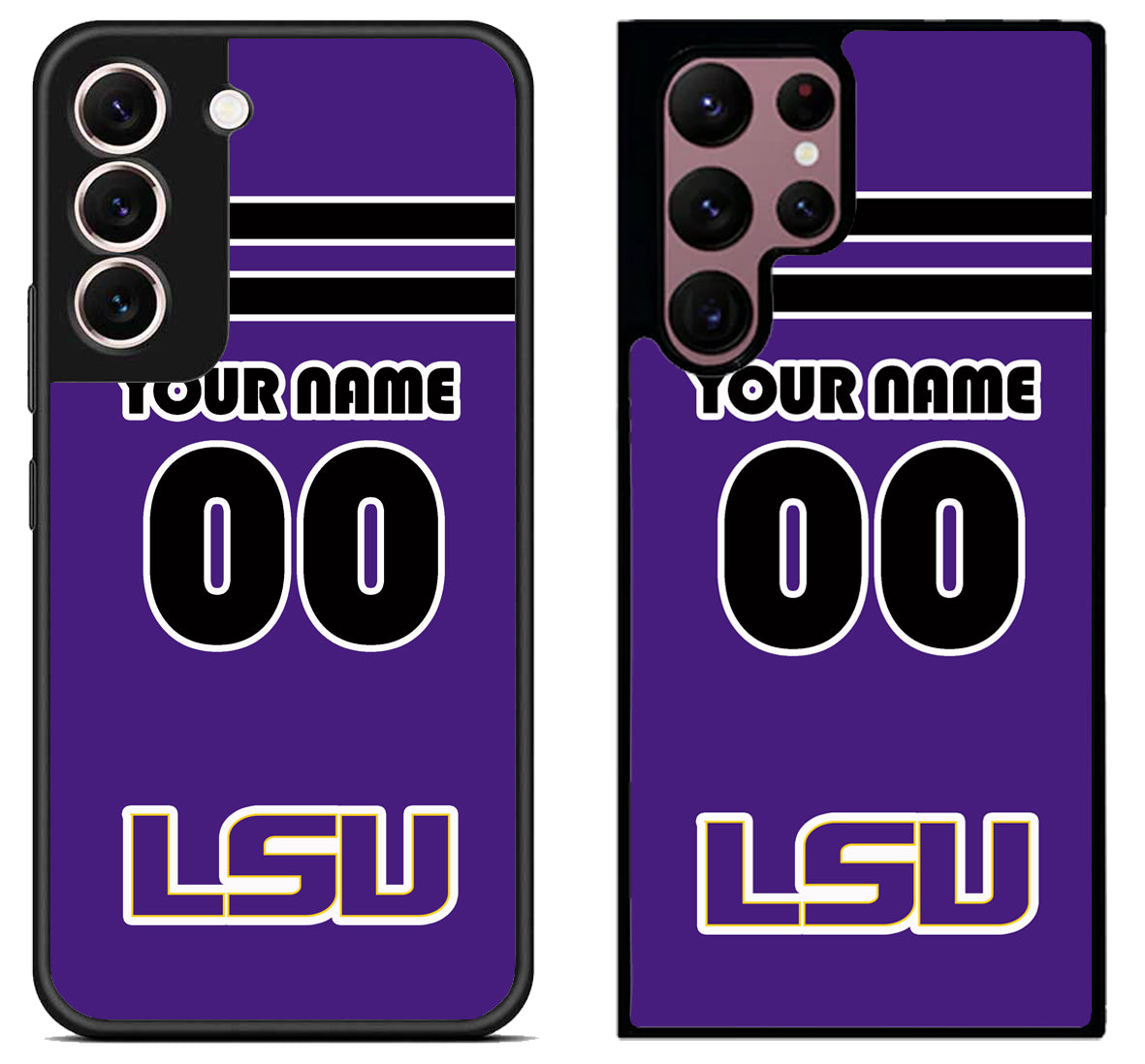 Custom Personalized LSU Tigers Samsung Galaxy S22 | S22+ | S22 Ultra Case