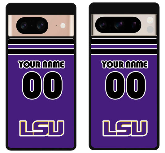 Custom Personalized LSU Tigers Google Pixel 8 | 8 Pro Case