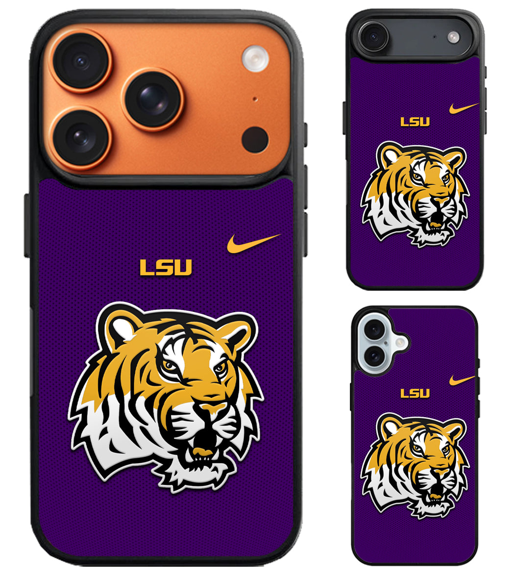 LSU Tigers football Logo iPhone Air | iPhone 17 | 17 Pro | 17 Pro Max Case