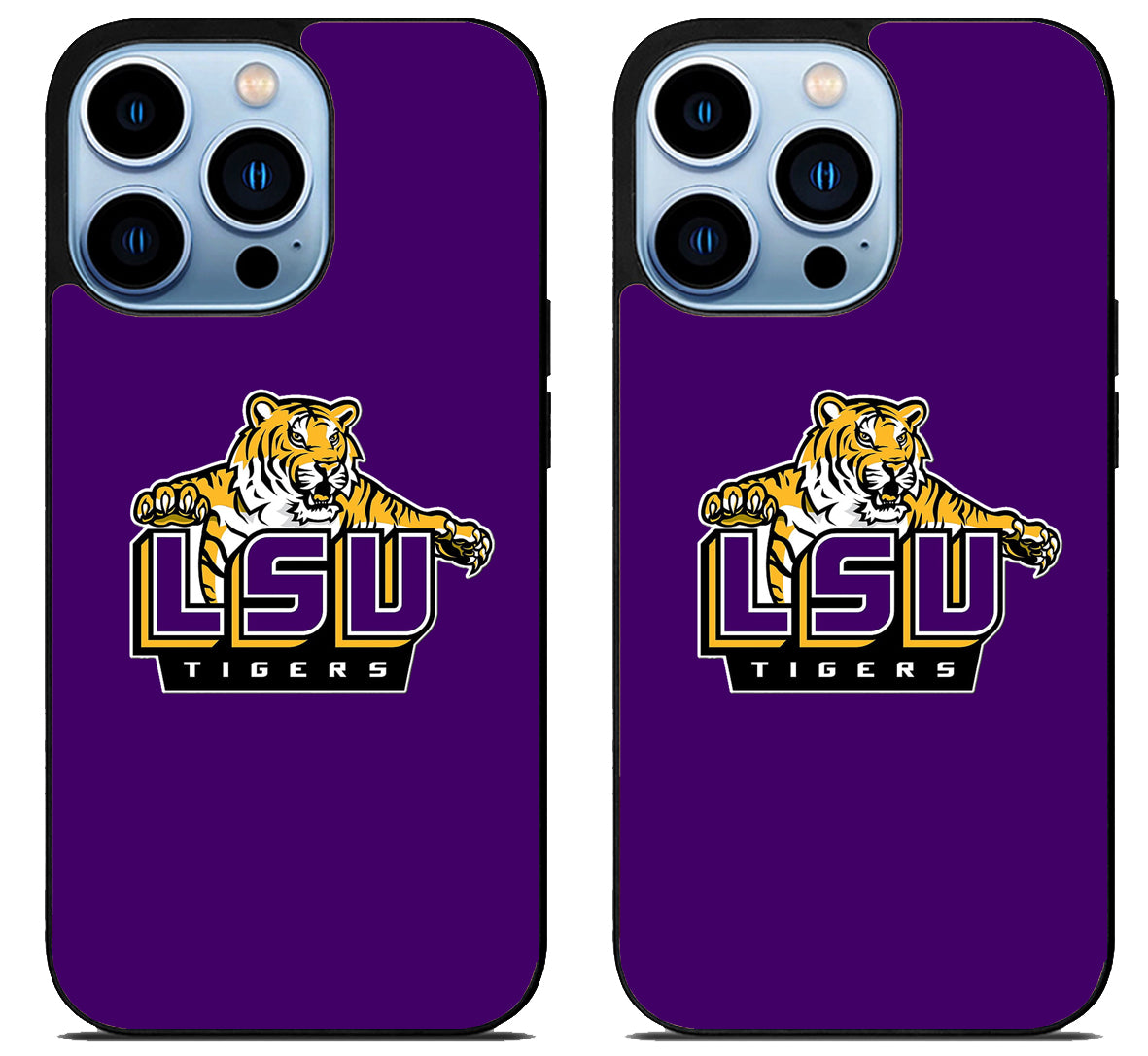 LSU Tigers football Style iPhone 15 Pro | iPhone 15 Pro Max Case