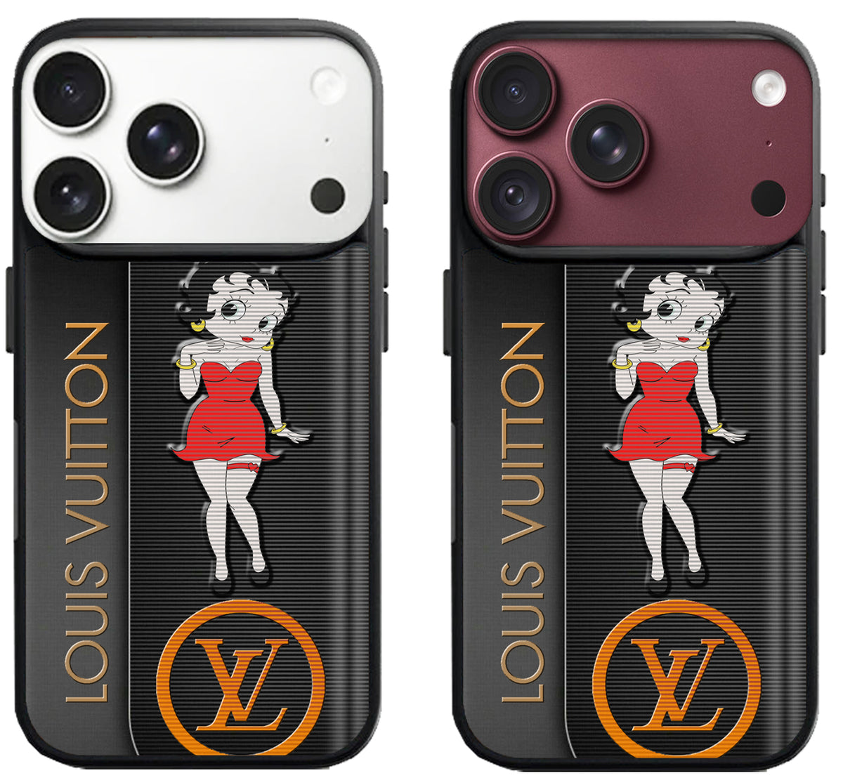 Custom Betty Boop LV Cover iPhone 18 Pro | 18 Pro Max Case