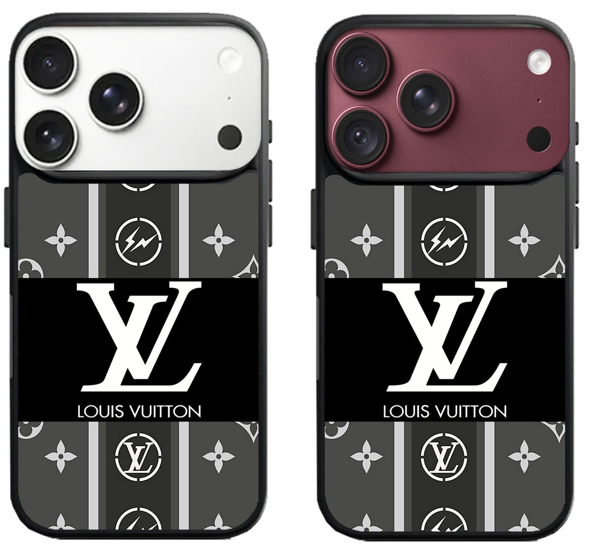 Custom Logo LV Pattern iPhone 18 Pro | 18 Pro Max Case