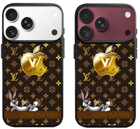 Custom Inspired LV Bunny iPhone 18 Pro | 18 Pro Max Case