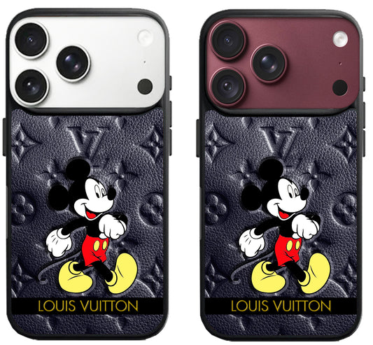 LV Black Minnie Mouse iPhone 18 Pro | 18 Pro Max Case