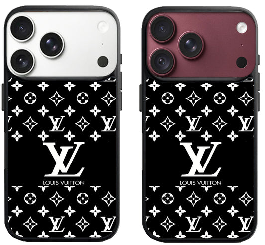 LV Black Custom iPhone 18 Pro | 18 Pro Max Case