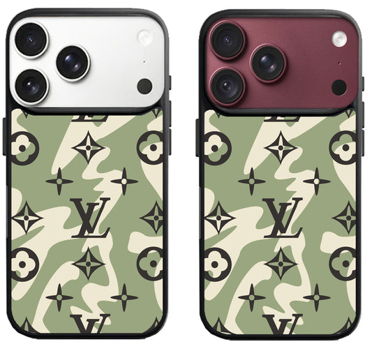 LV Camo Pattern iPhone 18 Pro | 18 Pro Max Case