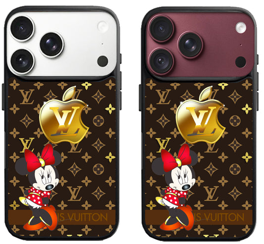 LV Apple Minnie Mouse Fashion iPhone 18 Pro | 18 Pro Max Case