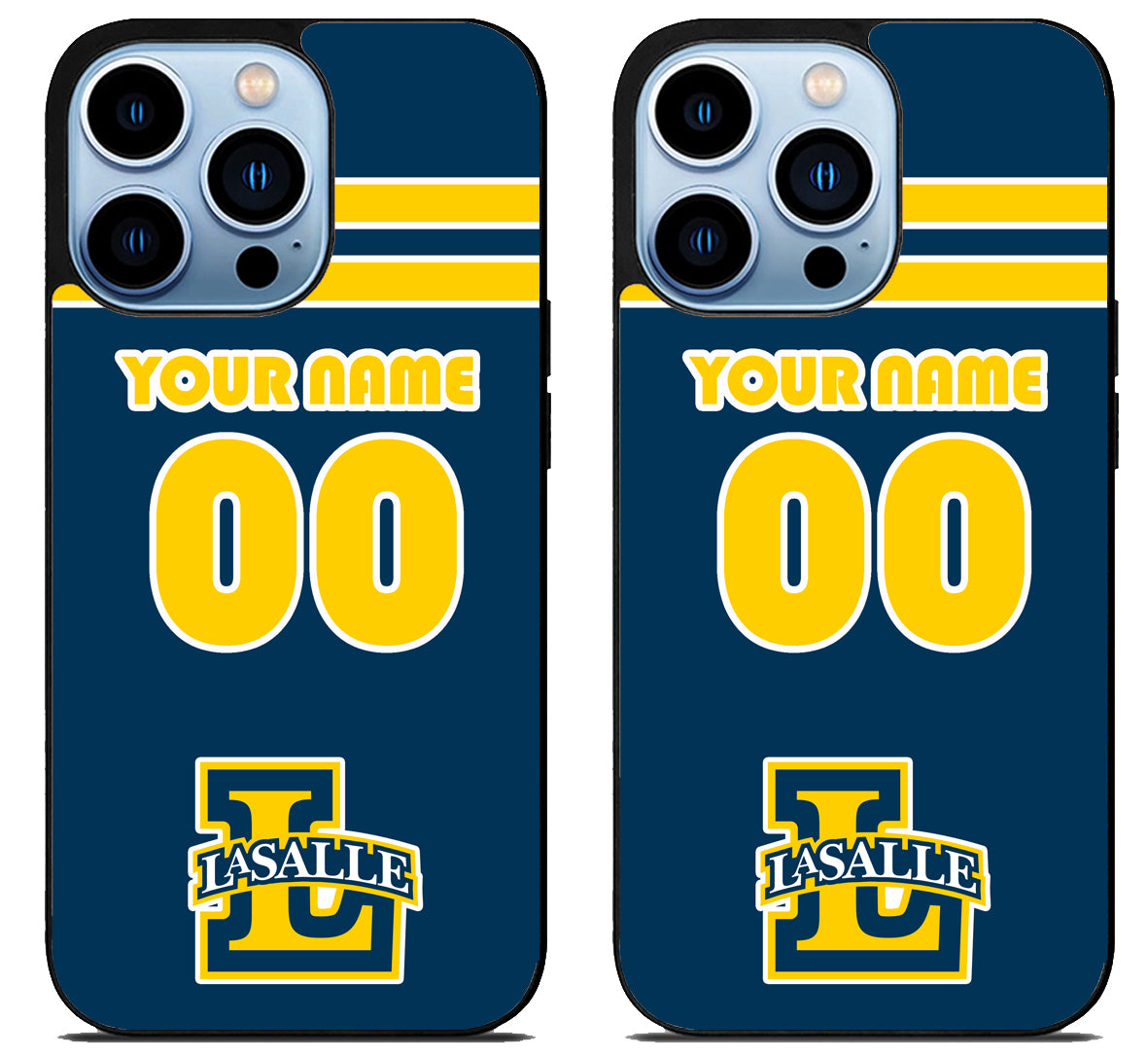 Custom Personalized La Salle Explorers iPhone 15 Pro | iPhone 15 Pro Max Case