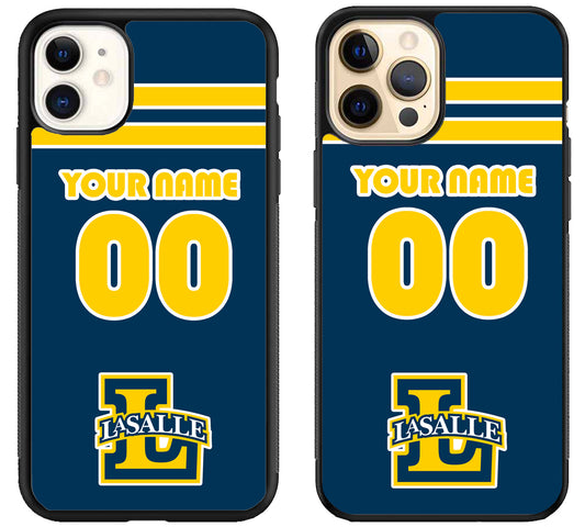 Custom Personalized La Salle Explorers iPhone 12 | 12 Mini | 12 Pro | 12 Pro Max Case