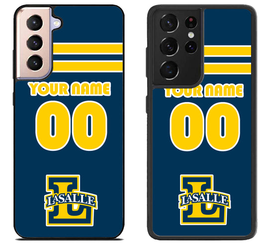 Custom Personalized La Salle Explorers Samsung Galaxy S21 | S21 FE | S21+ | S21 Ultra Case