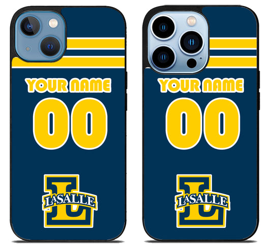Custom Personalized La Salle Explorers iPhone 13 | 13 Mini | 13 Pro | 13 Pro Max Case