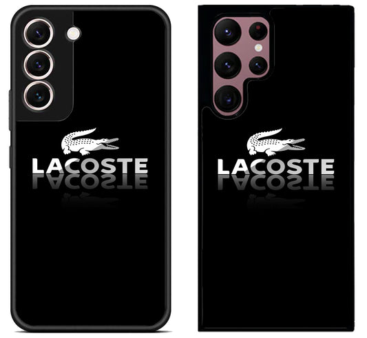 Lacoste Black Samsung Galaxy S22 | S22+ | S22 Ultra Case