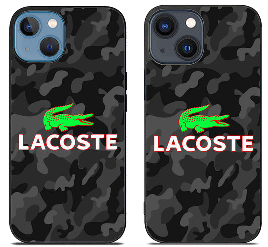 Lacoste Black Camo iPhone 15 | iPhone 15 Plus Case