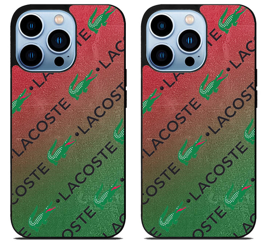 Lacoste Collage iPhone 15 Pro | iPhone 15 Pro Max Case