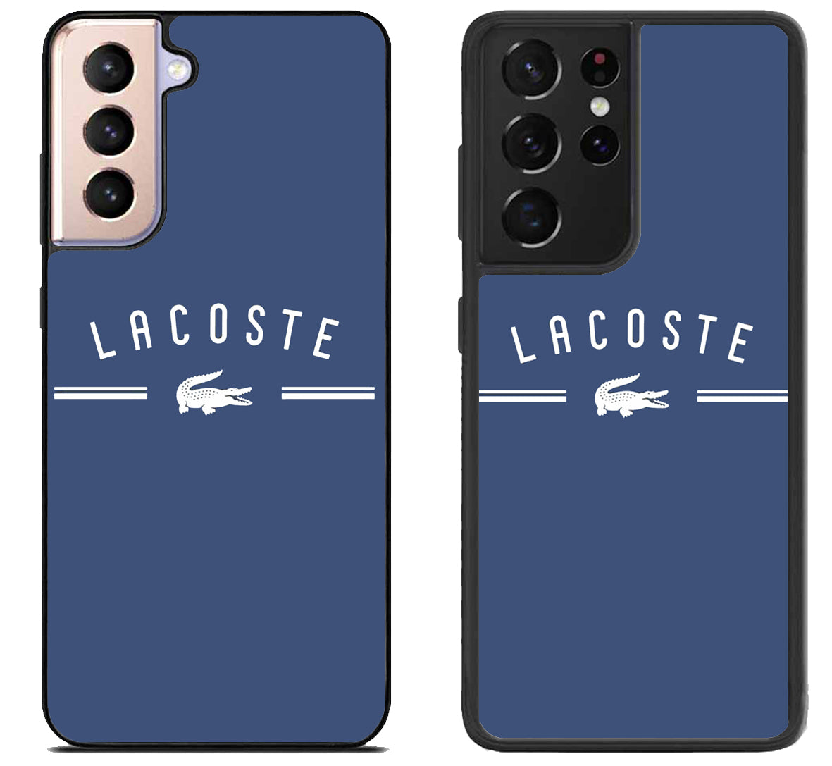Lacoste Logo Blue Samsung Galaxy S21 | S21 FE | S21+ | S21 Ultra Case