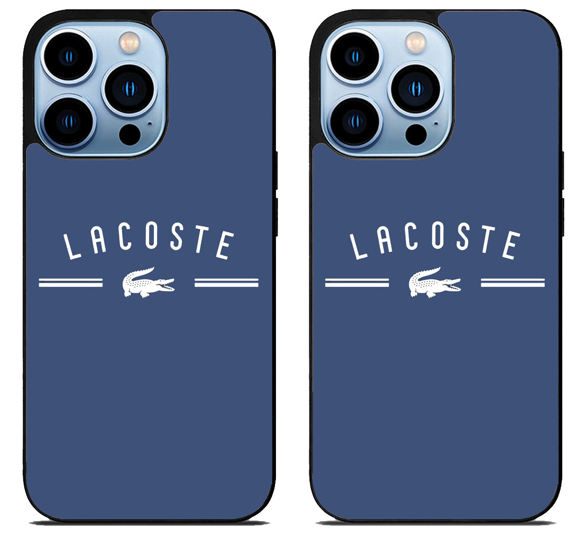 Lacoste Logo Blue iPhone 15 Pro | iPhone 15 Pro Max Case